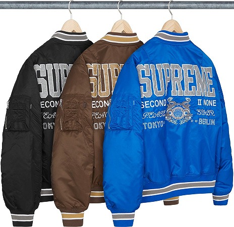 Supreme Second To None MA-1 Jacketその他
